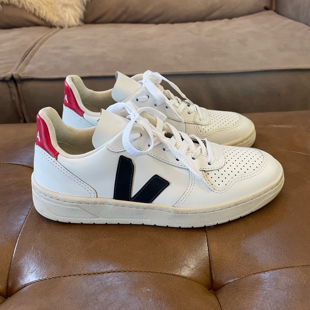 Veja V-10 Colorblock Shoes
